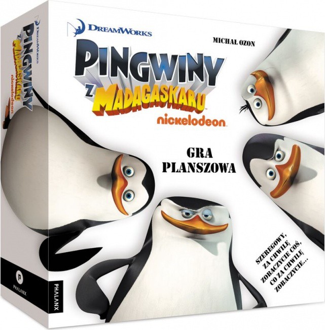 Gra Pingwiny z Madagaskaru PHALANX 8+ lat