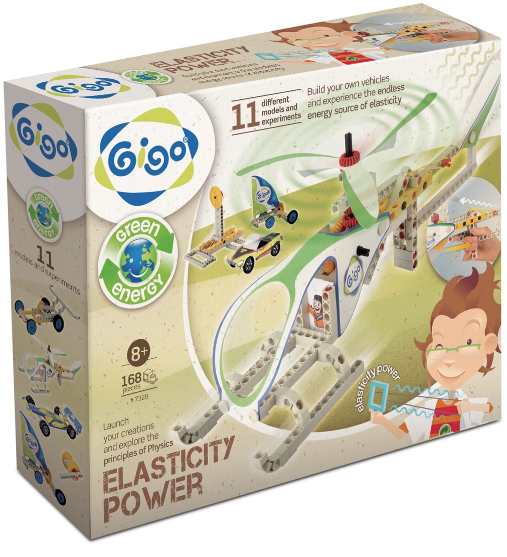 GIGO Siła elastyczności Zestaw Konstrukcyjny 8+