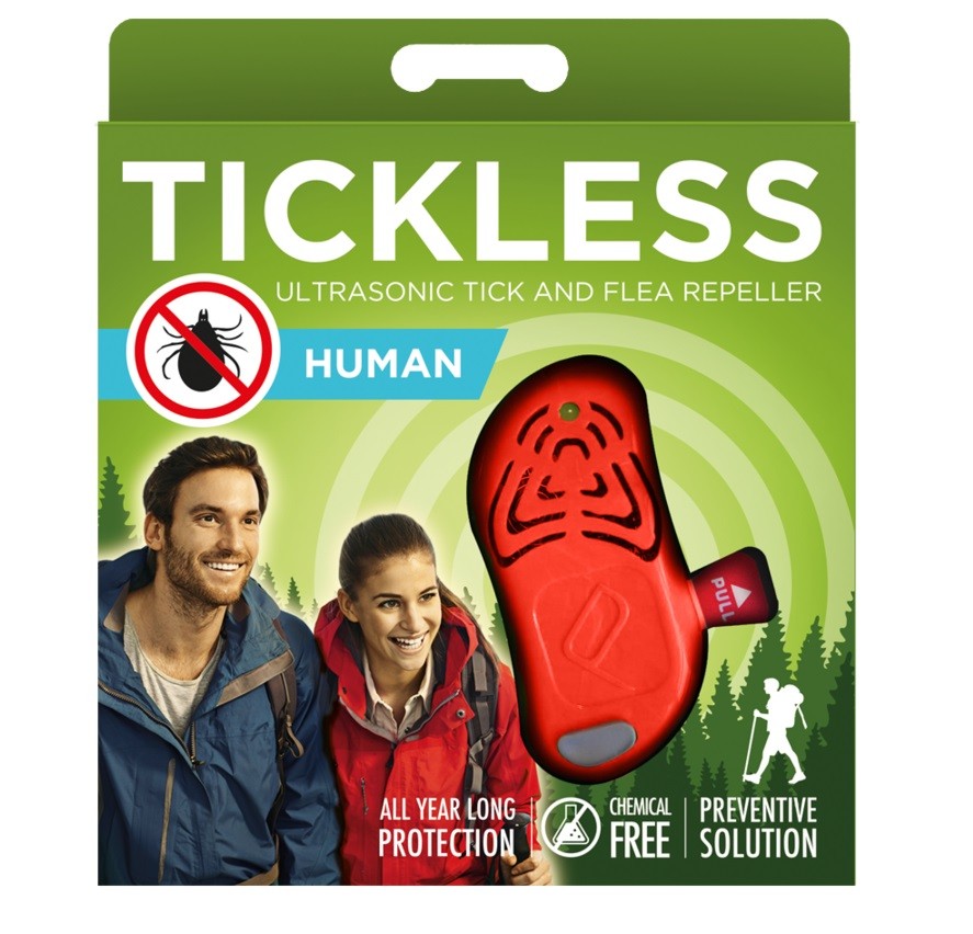 TICKLESS HUMAN Odstraszacz Kleszczy Pomarańczowy 3m