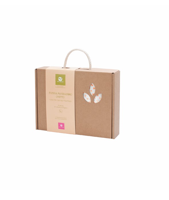 Poszewka Nati Naturali Kwiaty do nosidła 0+