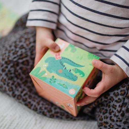 Janod Mini Puzzle Zwierzątka 12 el. 2+