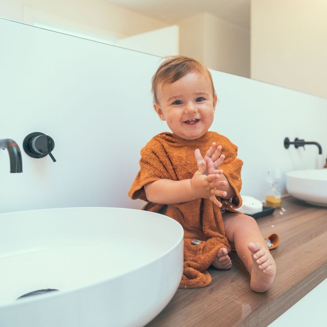 Timboo Poncho Bambusowe Deep Lake 3+