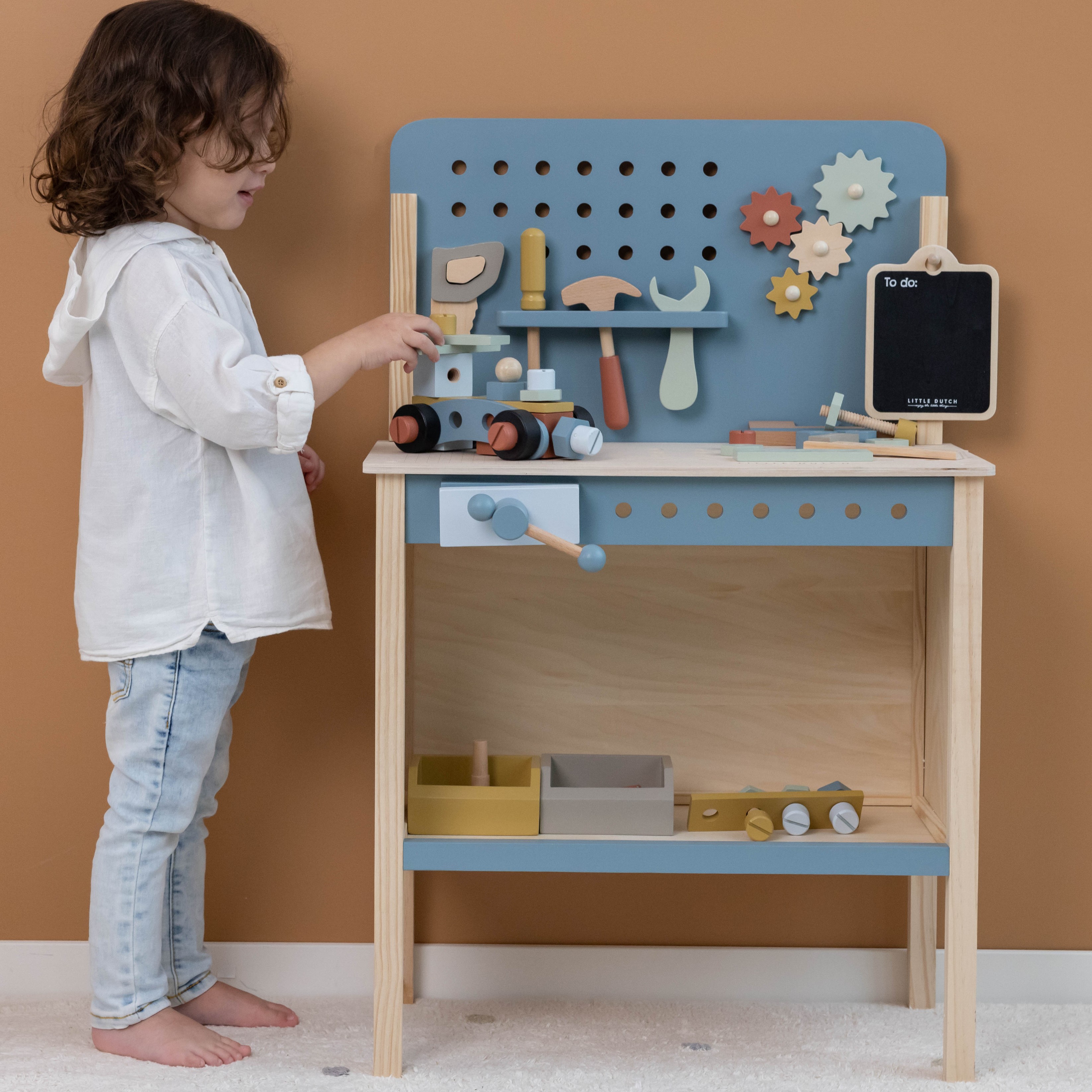 Little Dutch Warsztat z narzędziami drewniany 3+