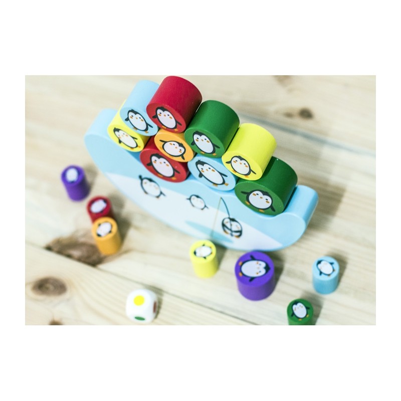 Apli Kids Balansujące Pingwiny Gra Zręcznościowa 3+