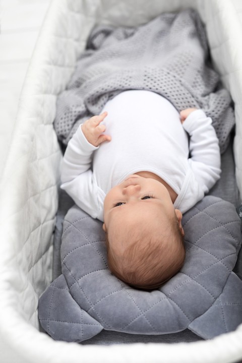 Sleepee Poduszka Royal Baby Pink - Zapobieganie Płaskiej Główce 0+