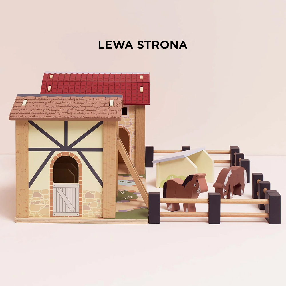 Le Toy Van – Drewniana farma z figurkami dla dzieci 3+ FSC®