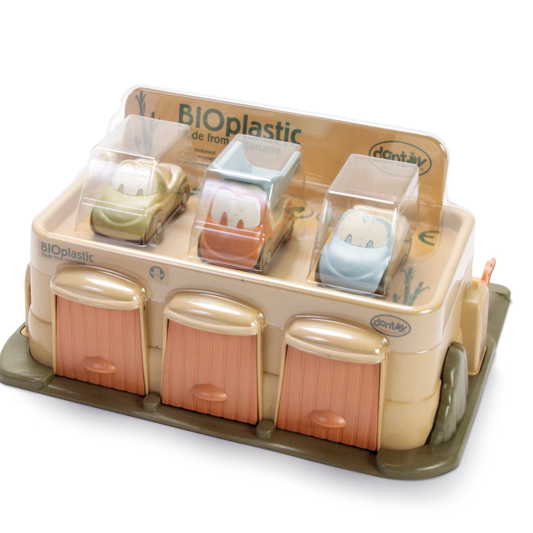 Grimms Garaż Drewniany z 3 Autami 1+