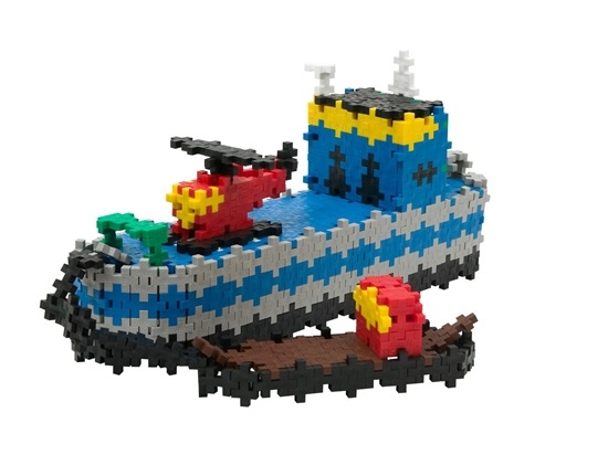 Plus-Plus Mini Basic 4000 sztuk z płytkami - Konstrukcyjne 5+