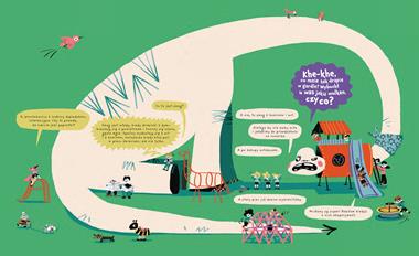 Książka Tu i teraz! - Ekologia dla dzieci 3+ | Fabryka Wafelków