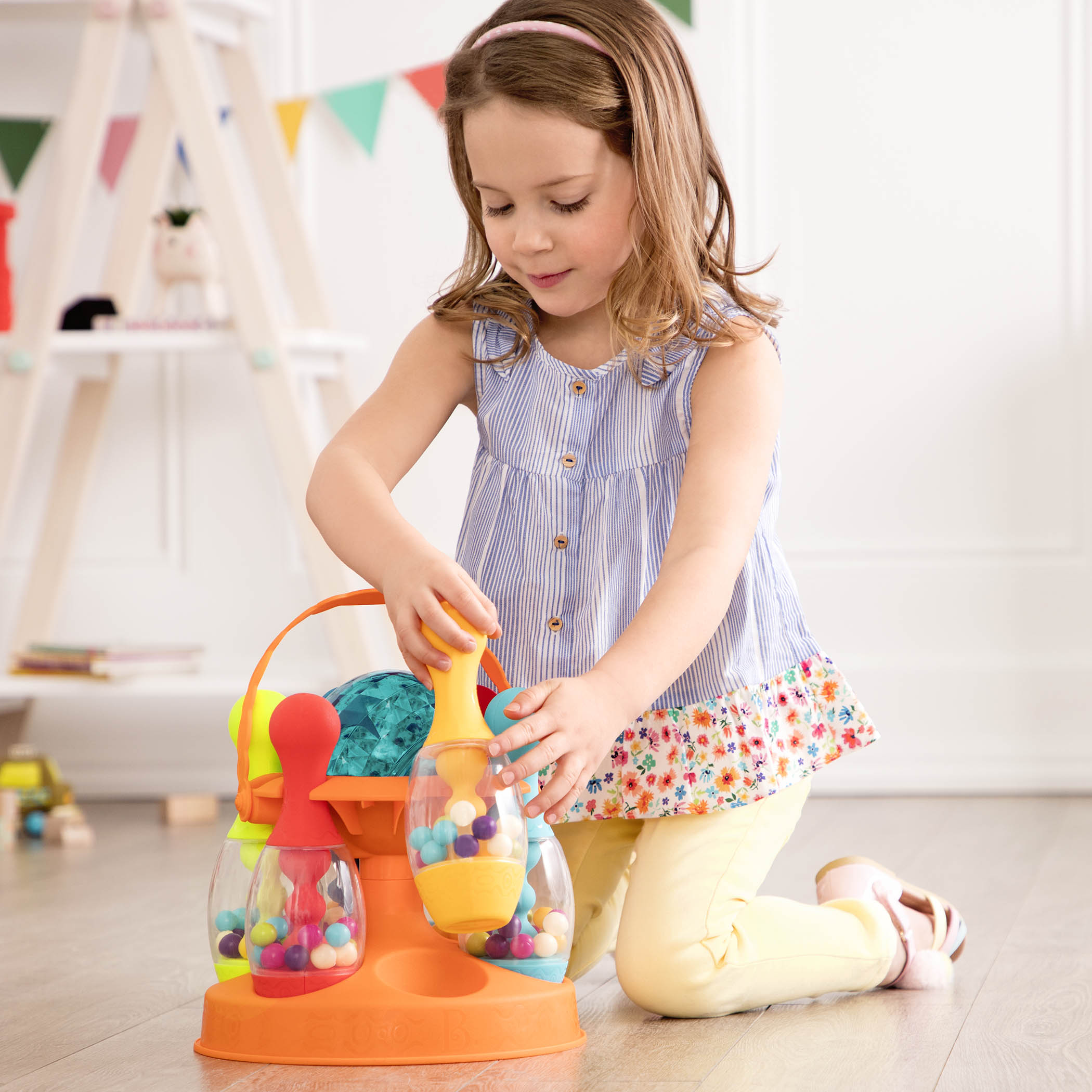 B.Toys Kręgle Let’s Go Bowling Zestaw Dla Dzieci 2+