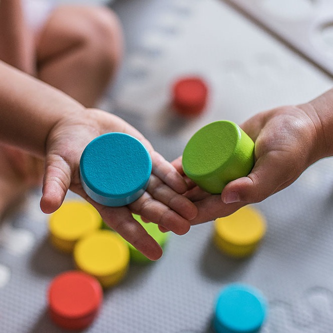 Janod Układanka Sortowanie Kolorów Essentiel 2+ lat