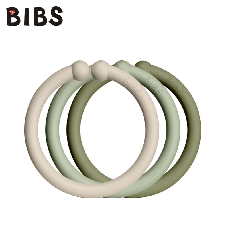 Bibs Loops 12-pack Vanilla & Sage & Olive 0+