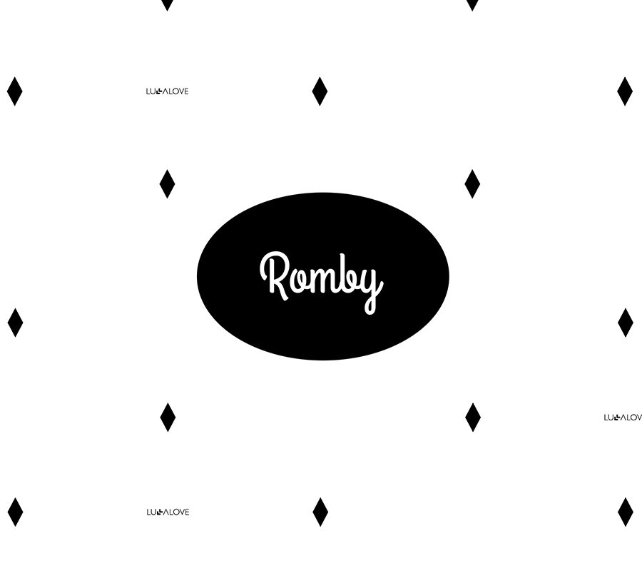 Lullalove Muślinowa Pieluszka Romby 30x30 cm | Delikatna dla Niemowląt