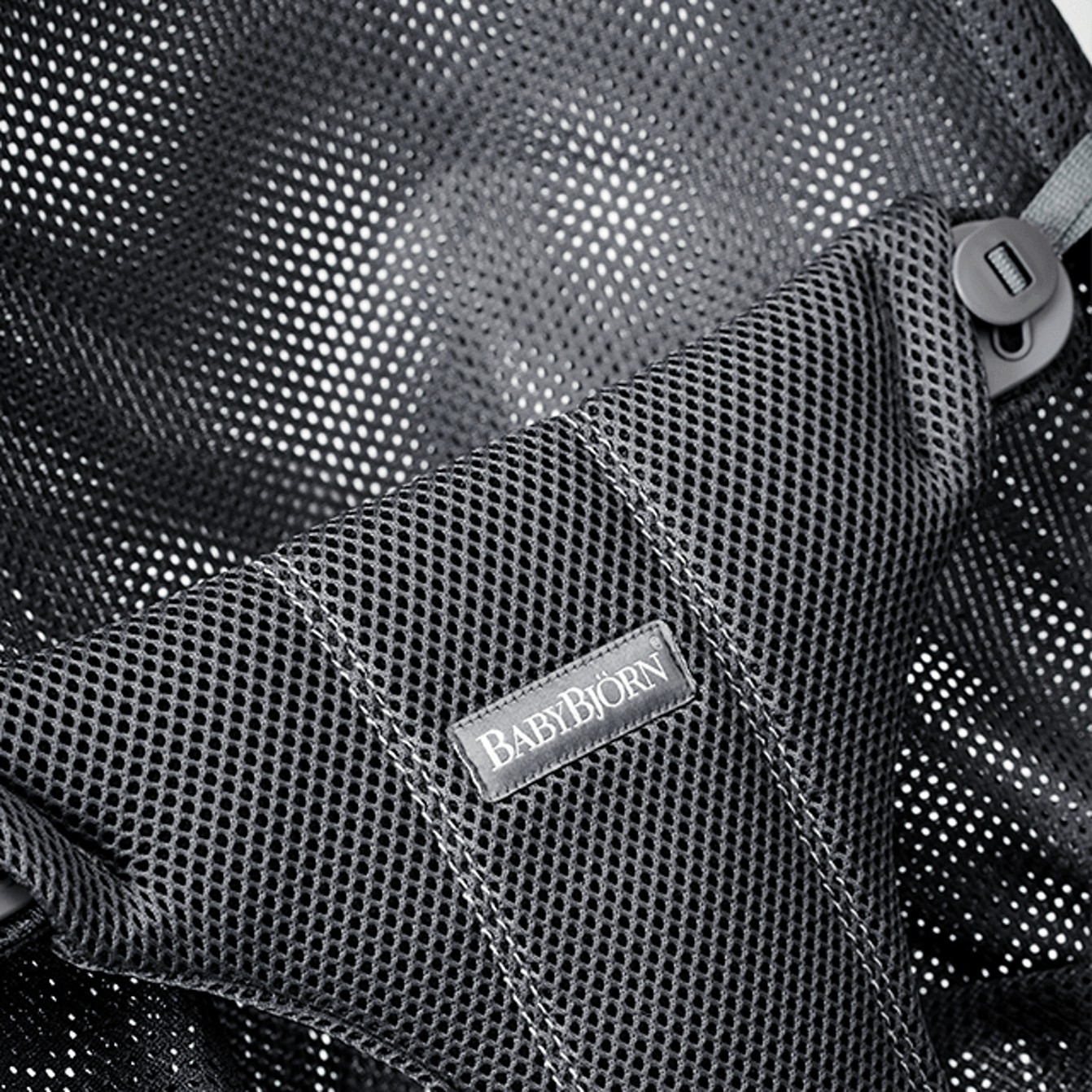 BabyBjörn Poszycie do leżaczka Balance Bliss Mesh Antracyt