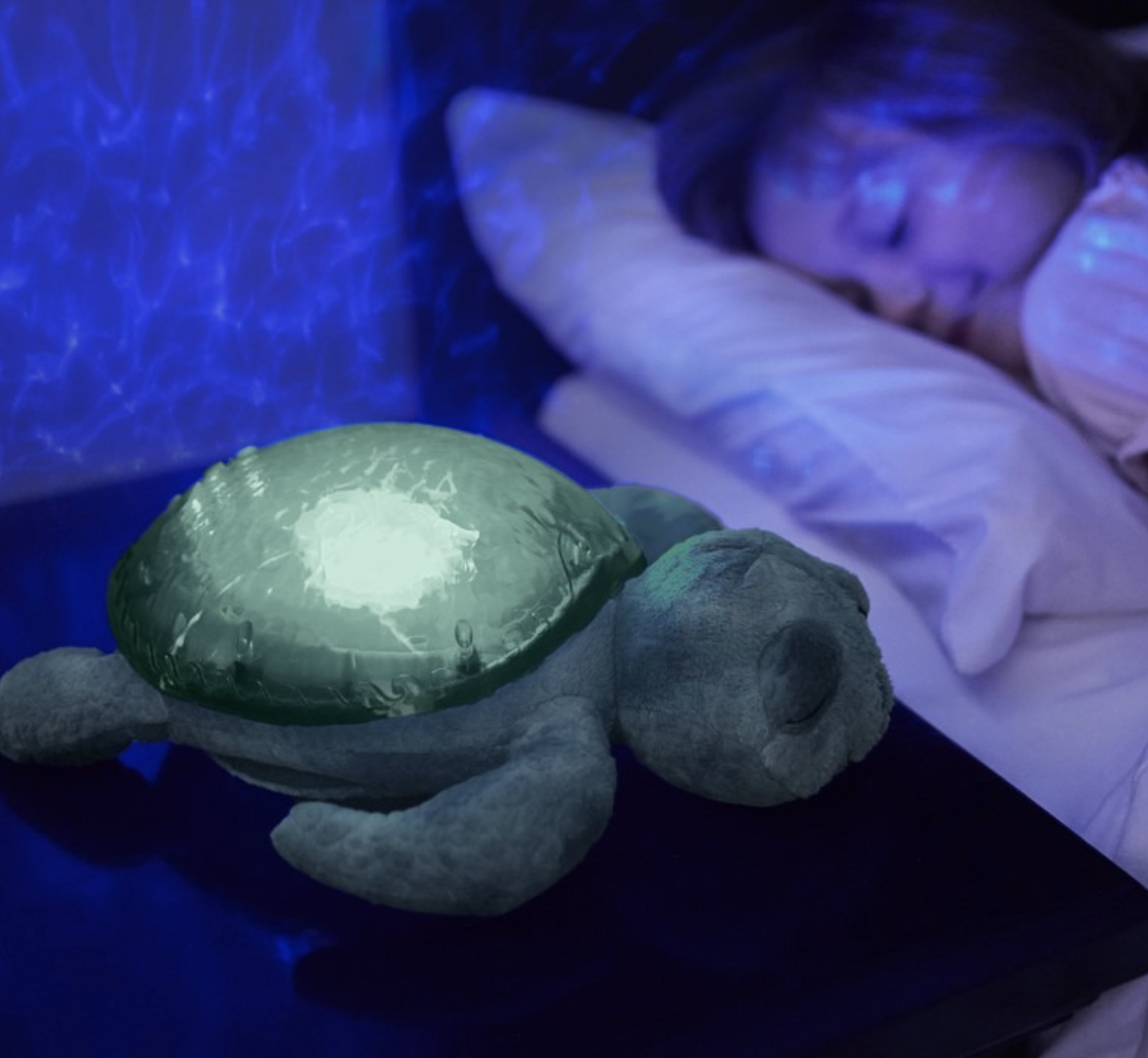 Cloud b Żółw Podwodny Zielony - Lampka Nocna 0+