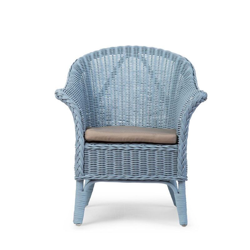 Childhome Fotel Dziecięcy MIMO Wiklinowy Niebieski 3+