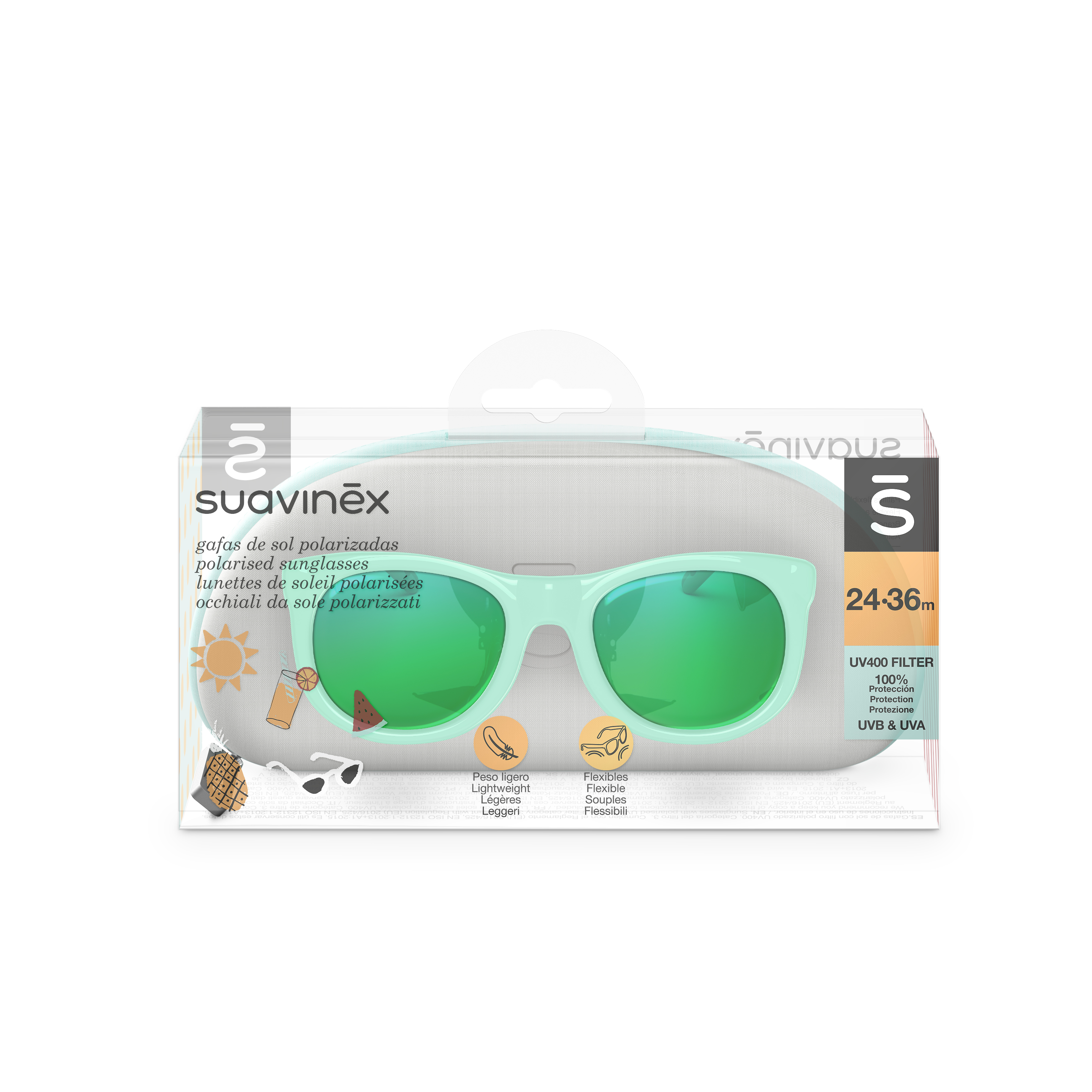 Suavinex Okulary Przeciwsłoneczne Polaryzacyjne 2-3 lata