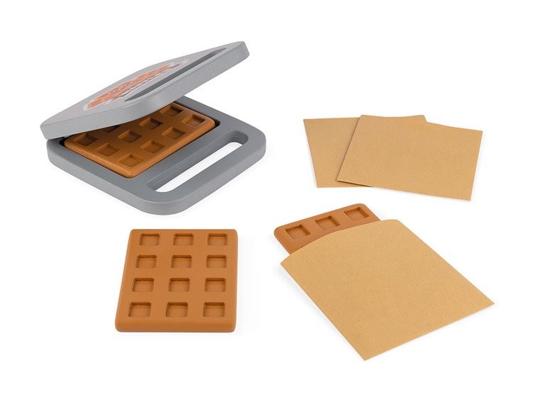 Janod Mobilna Drewniana Cukiernia z 40 Akcesoriami 3+