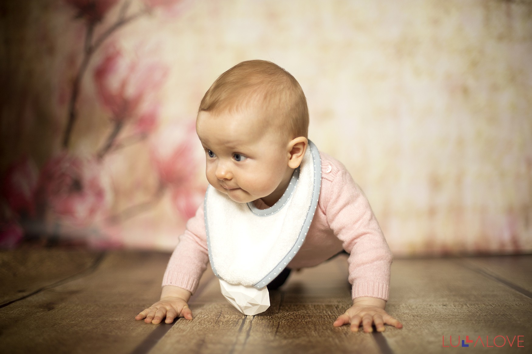 SupeRRO baby Śliniaki bambusowe 3 szt. z gryzakiem 0+ | Lullalove