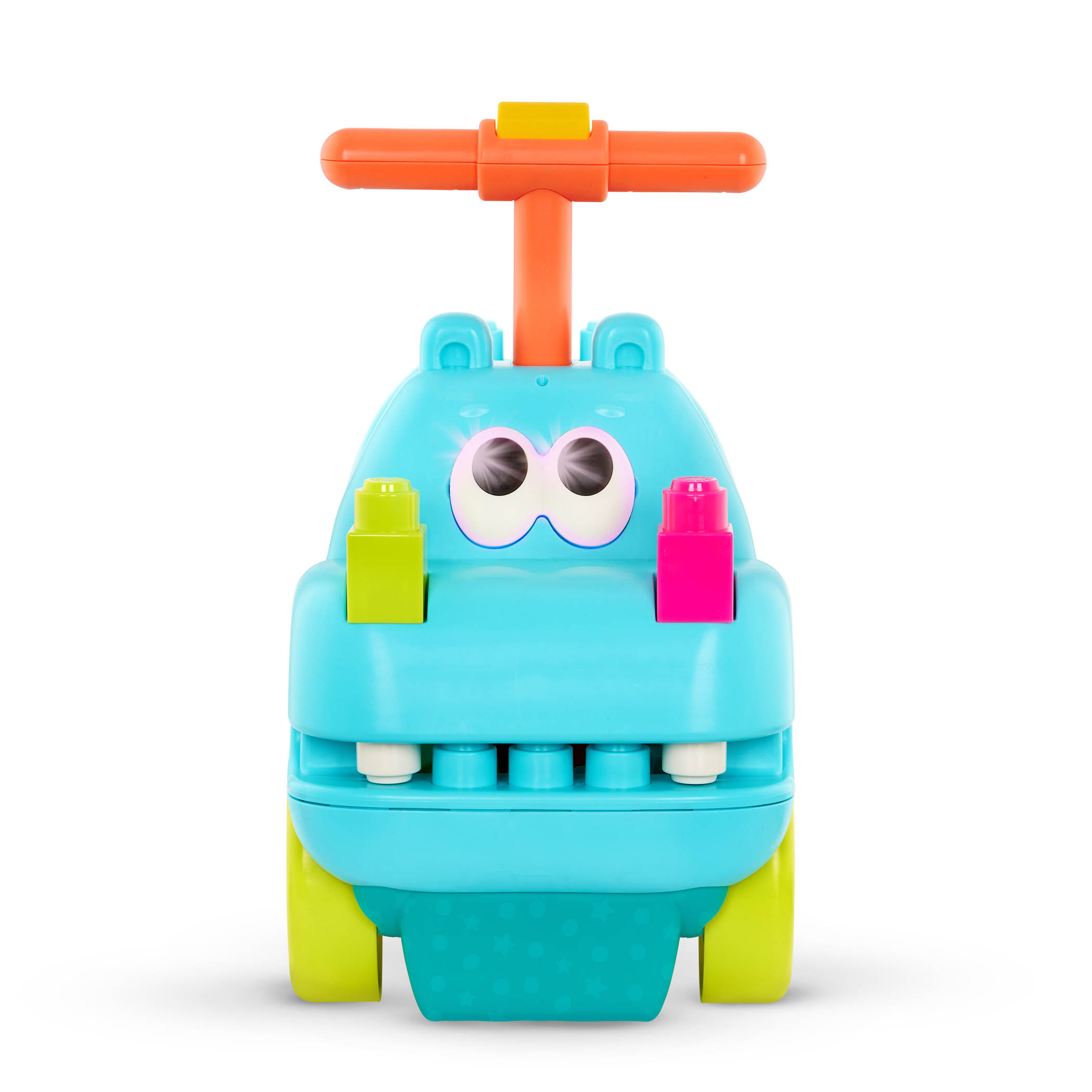 Btoys Jeździk Hipcio z Klockami 12+m