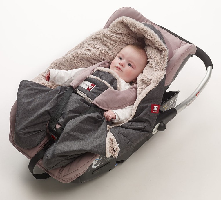 Red Castle Otulacz Rożek Babynomade Tenderness 0-6m Heather Grey