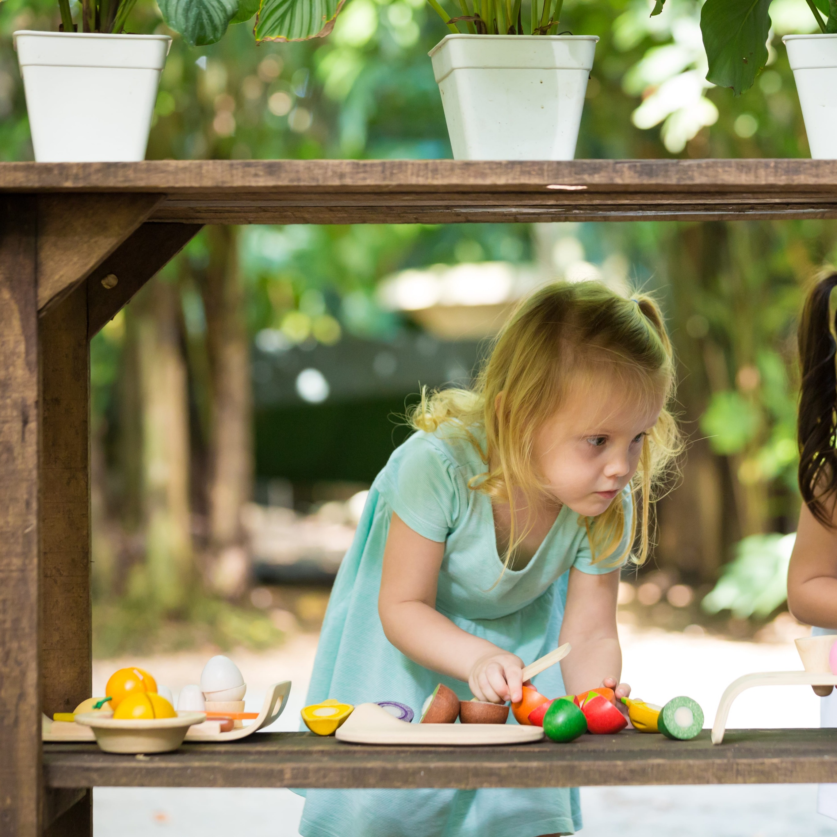 Plan Toys Warzywa i Owoce na Tacy 18m+