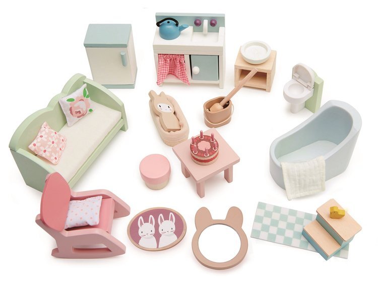 Tender Leaf Toys Zestaw Mebli do Domku 3+