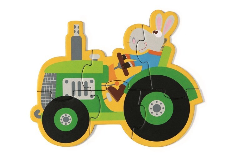 Scratch Pierwsze Puzzle Farma 2+ 12 el.