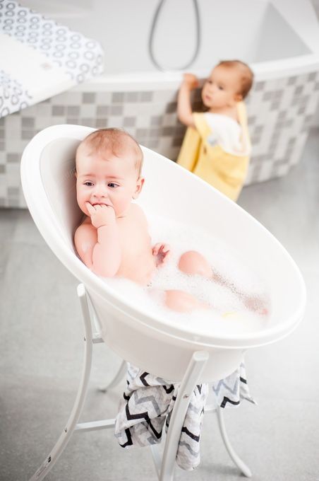 Shnuggle Wanienka Gold z piankowym oparciem 0+