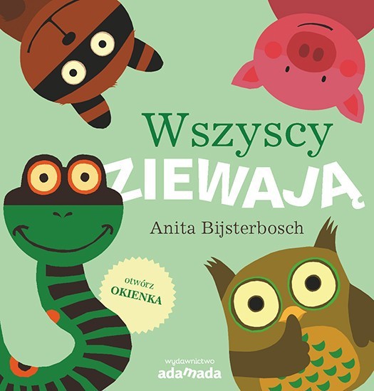 Książka Wszyscy ziewają - Edukacyjna dla niemowląt 0+