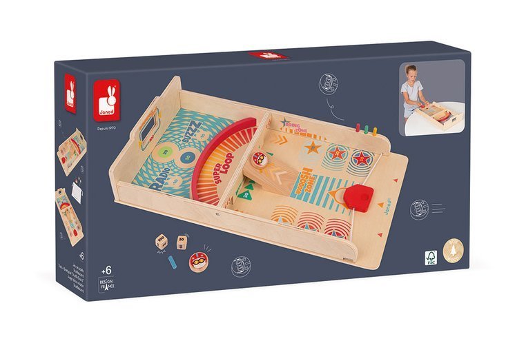 Janod Bilard holenderski Gra zręcznościowa 6+