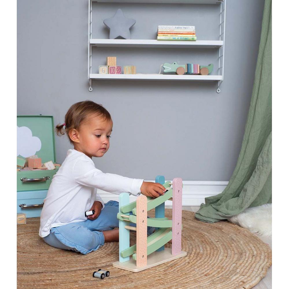 Jabadabado, Drewniana zjeżdżalnia dla aut teddy