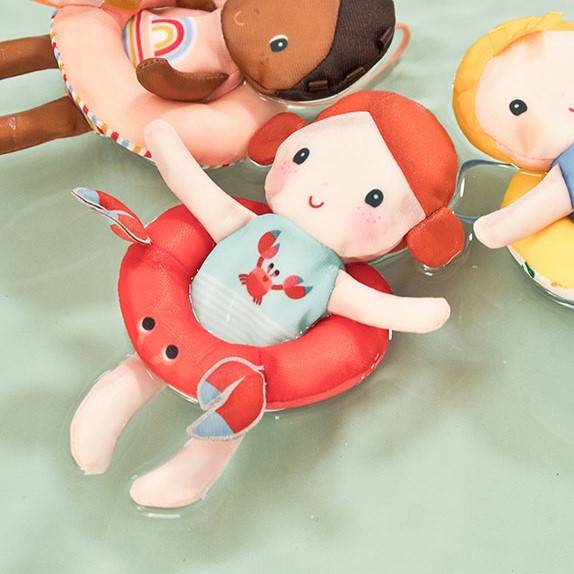 Lilliputiens Laleczka do kąpieli Axelle 6m+ Pływająca