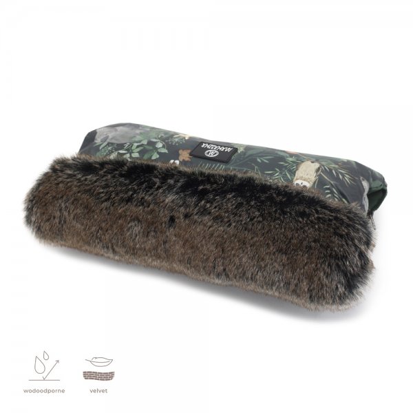 Makaszka Mufka do wózka Woodland | Akcesoria Premium