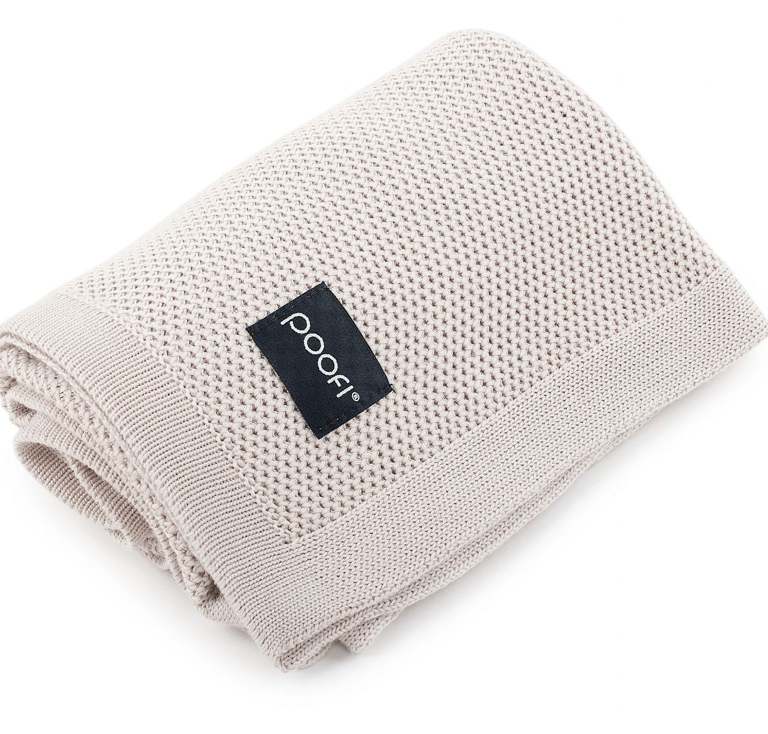 Poofi Kocyk bambusowy Faro Cappuccino 85x85cm 0+