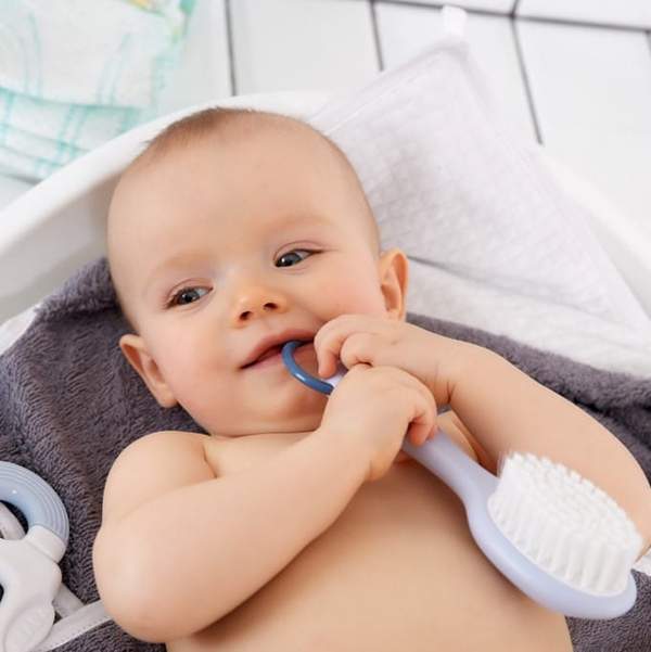 Beaba, szczoteczka do włosów i grzebień mineral