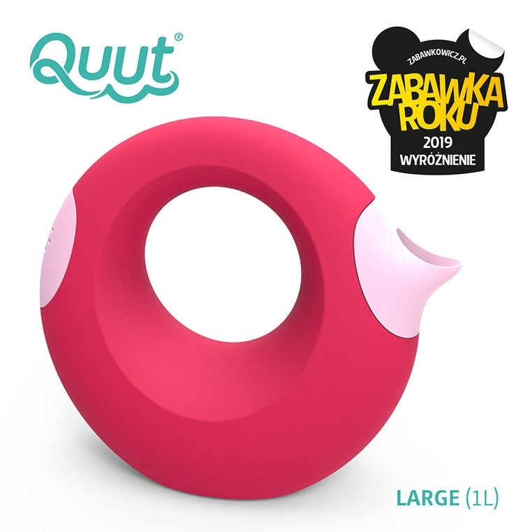 QUUT Konewka Cana Duża Cherry Red + Sweet Pink 1L 0+