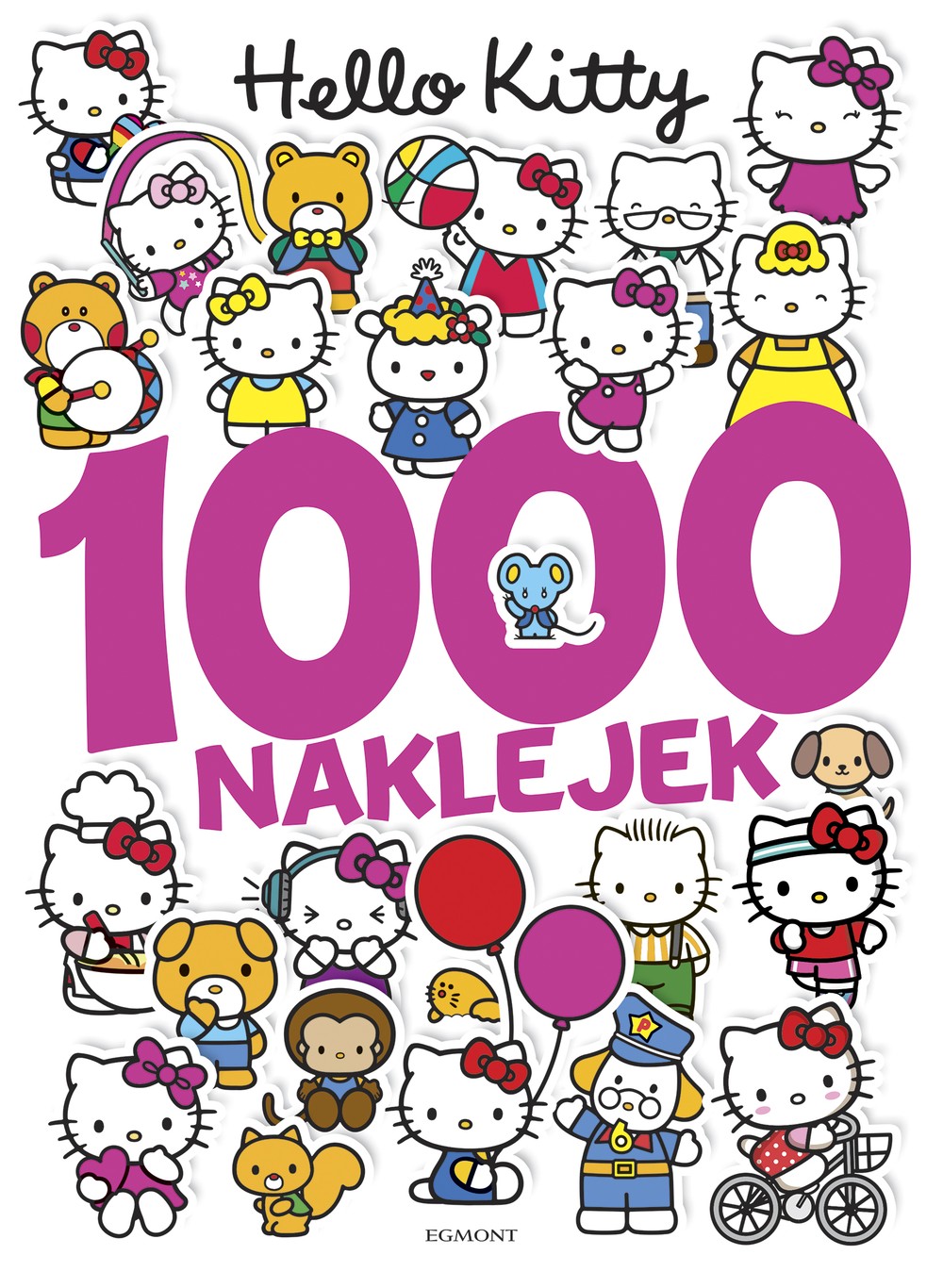 Hello Kitty 1000 Naklejek Edukacyjne Aktywizujące 3+