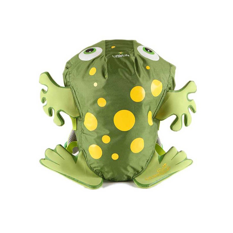 LittleLife Plecak SwimPak Żaba Zielony 3+