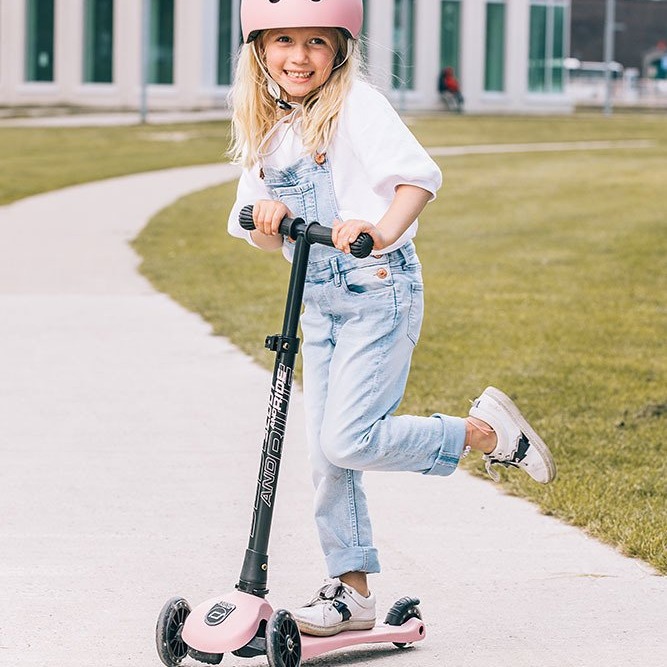 Scoot & Ride Hulajnoga Highwaykick 3 LED Rose 3+