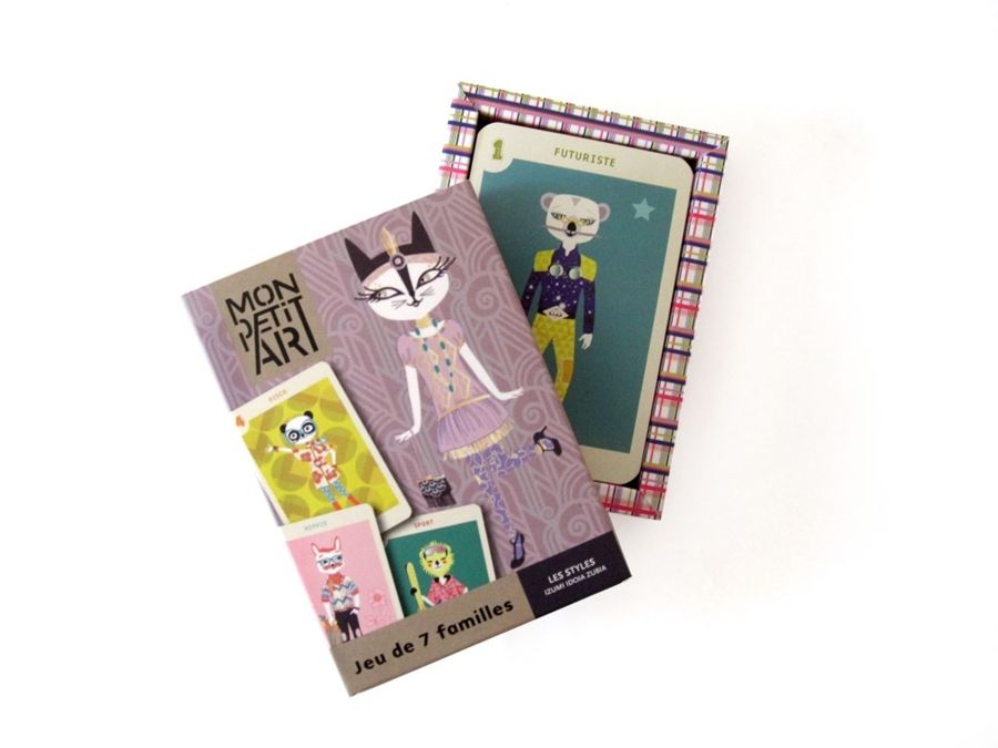 Gra karciana 7 Rodzin "Les Styles" 42 karty