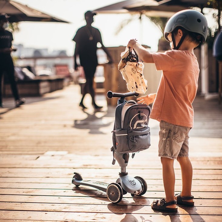 Scoot & Ride Plecak na hulajnogę Steel 1-5 lat