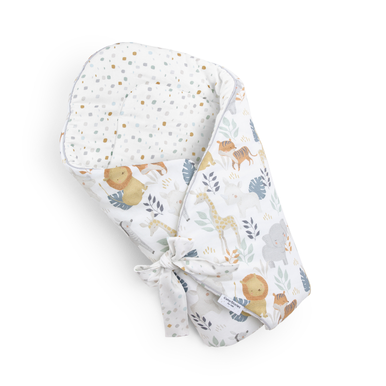 ColorStories Rożek Niemowlęcy Wild Safari 73x73cm