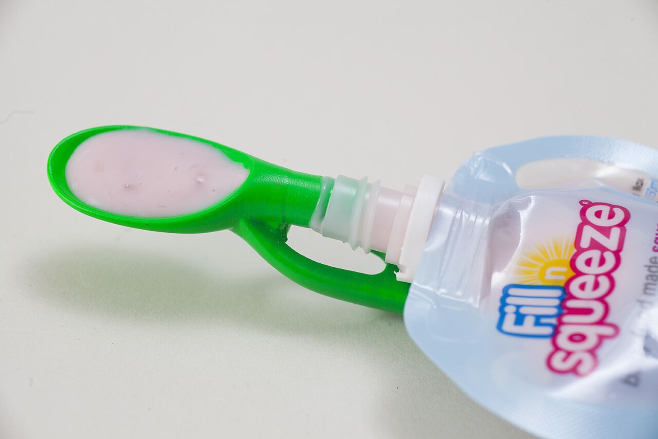 Fill'n Squeeze Łyżeczka do Saszetek Zielona | 6m+