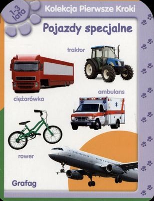 Grafag Pojazdy Specjalne Kolekcja Pierwsze Kroki 20szt 1+