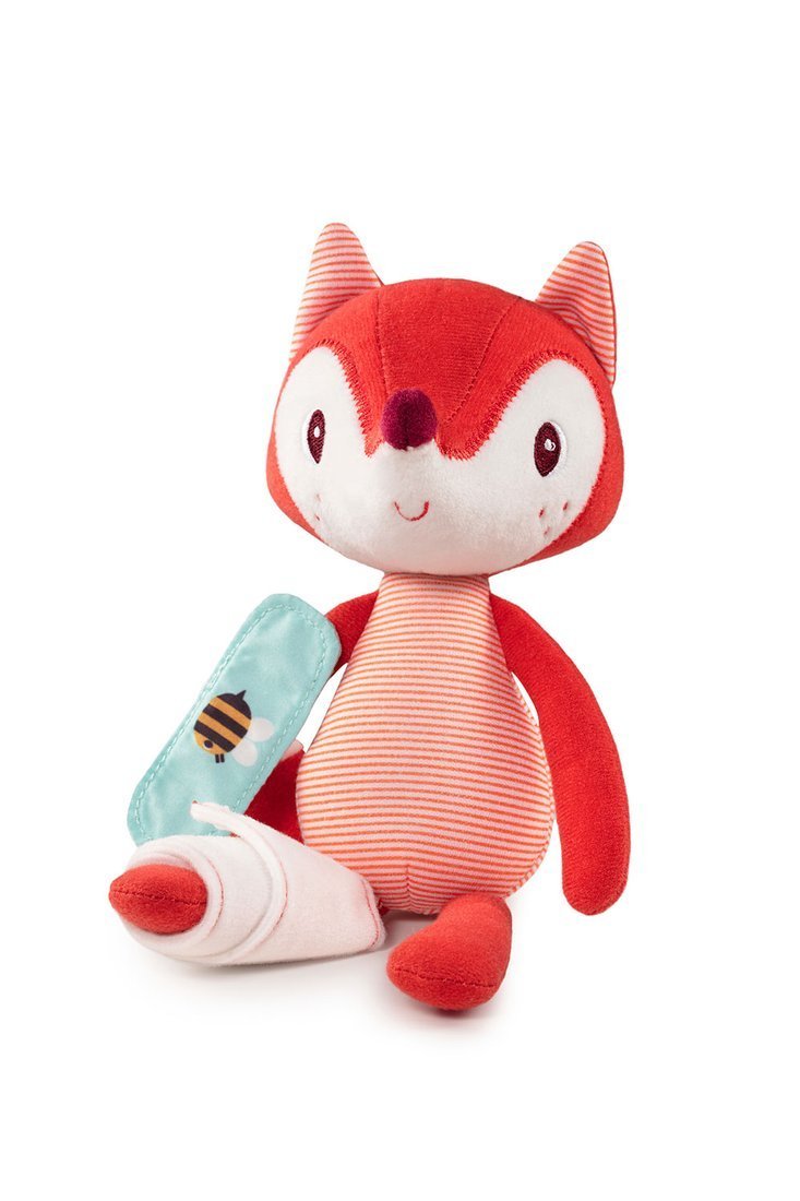 Lilliputiens, Torba lekarska z przytulanką i 6 akcesoriami Lisiczka Alice 18 m+