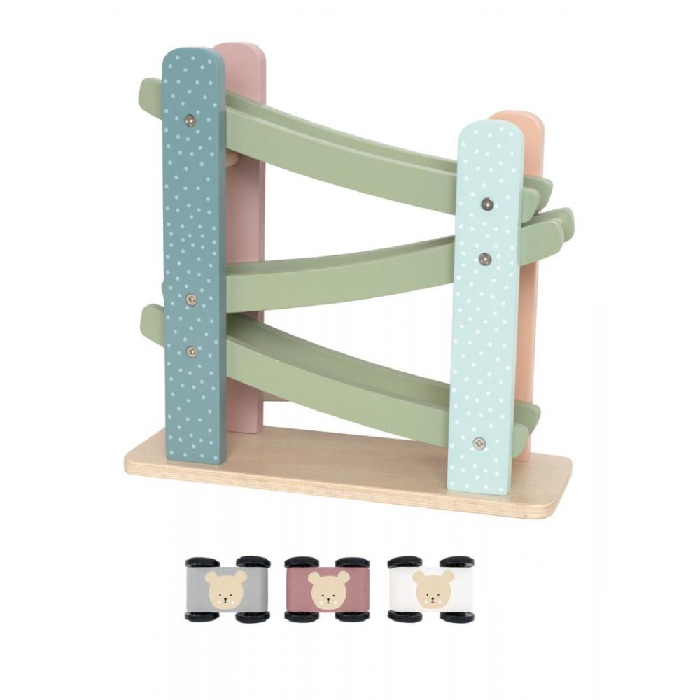 Jabadabado, Drewniana zjeżdżalnia dla aut teddy