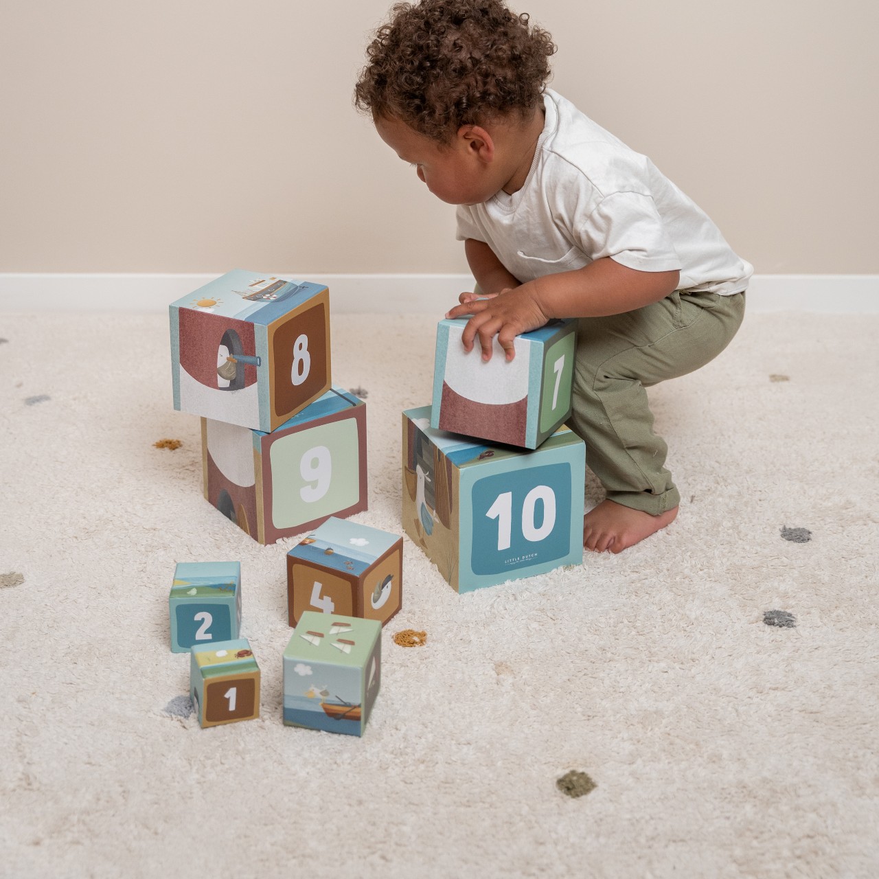 Little Dutch Kartonowa Wieża Sailors Bay 18m+