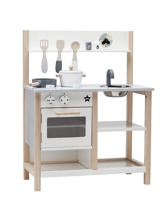 Kids Concept Kuchnia Drewniana Biała 3+