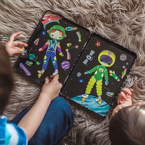 Mudpuppy Magnetyczne Postacie Kosmiczny Kot 4+